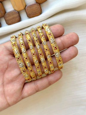 Gold plated Bangles