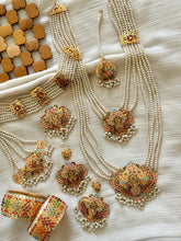 Gold plated Naurattan Bridal Set