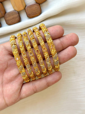 Gold plated Bangles