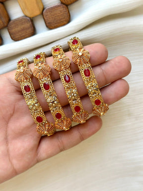 Gold plated Bangles