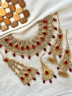 Egyptian Nacklace with Jhoomar & Bindiya