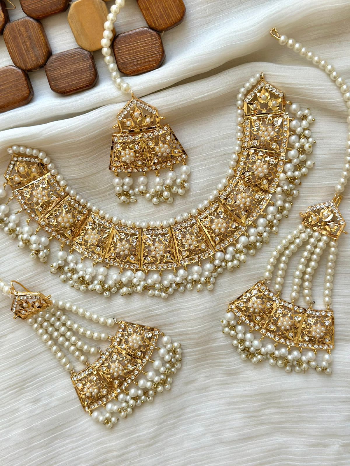 Hydrabadi Gold Plated Set