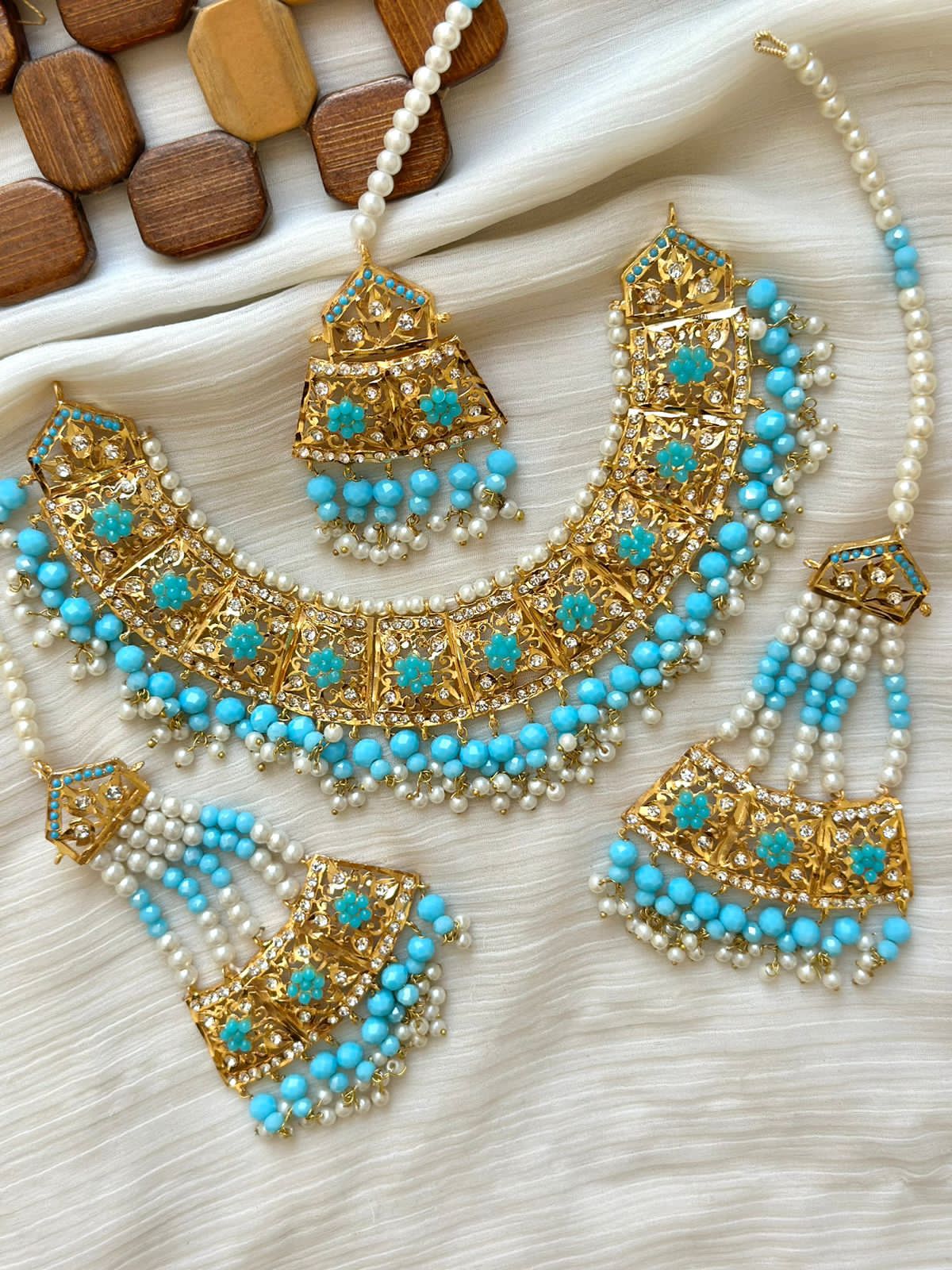 Hydrabadi Gold Plated Set