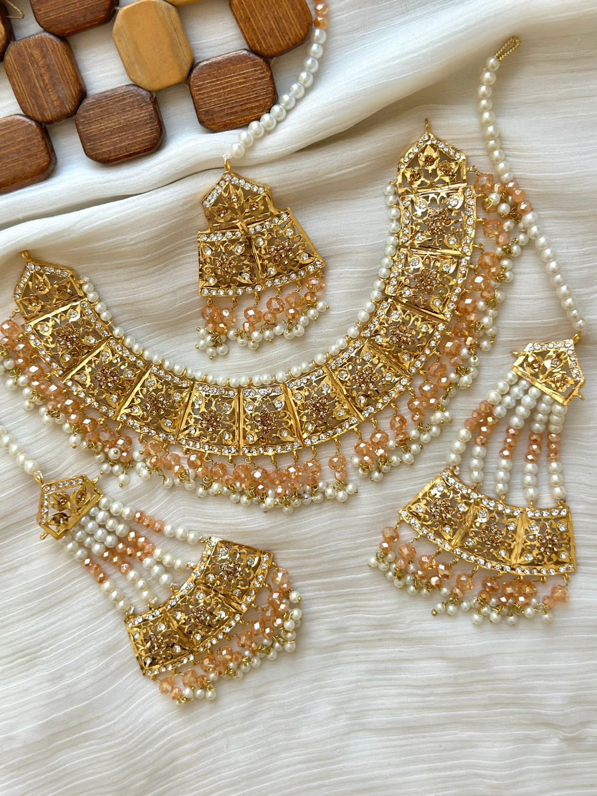 Hydrabadi Gold Plated Set